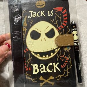 Nightmare Before Christmas Journal and Pen Set